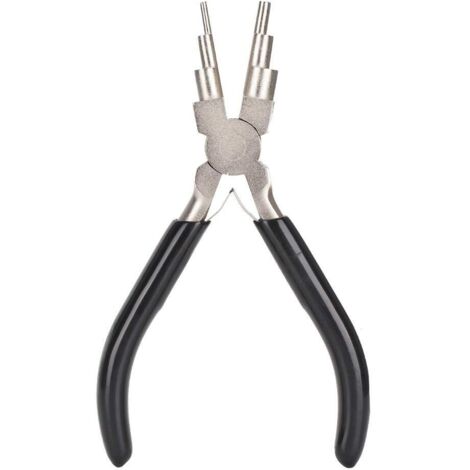 Pinze per anelli elastici, utensili fatti a mano, pinze a becchi tondi a 6 sezioni, pinze per anelli elastici, pinze a becchi tondi a 6 sezioni, utensili per riparazioni domestiche