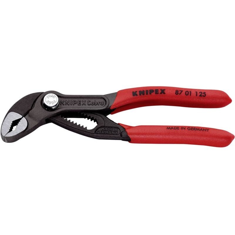 Image of Knipex - Cobra 87 01 125 Pinza regolabile per tubi e dadi Dimensione chiave (metrica) 27 mm 125 mm