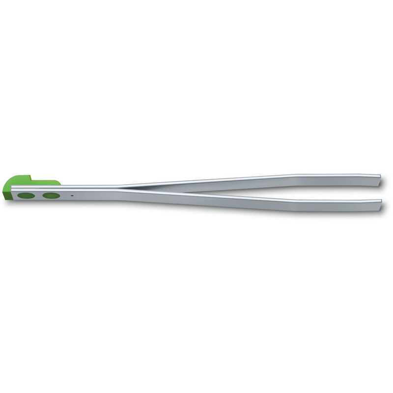 Image of Pinzetta di ricambio piccola Victorinox in acciaio inossidabile, made in Switzerland, altezza 3 mm, lunga durata, robusta, peso 0,8 g, colore verde