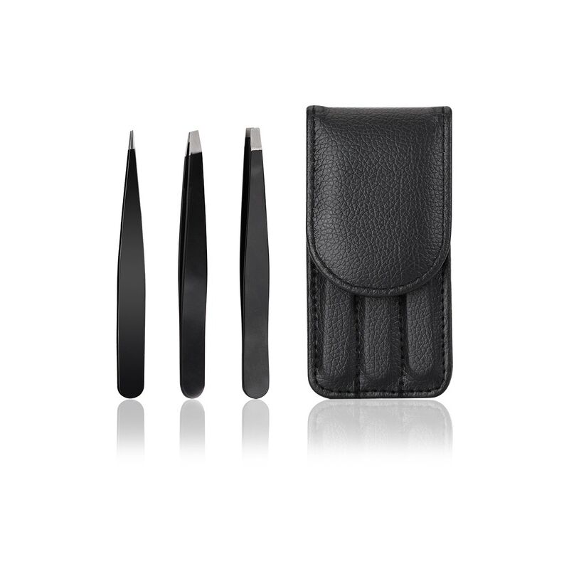 Pinzette per sopracciglia in acciaio inossidabile