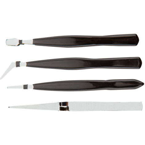 Pinzetten Set top-tools 32d423 isolierte Griffe 4 Stück