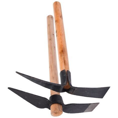 Pioche de Jardin Pioche Jardin Houe Pioche Outil à Main Polyvalent Désherbage Semis Creuser Tourner Outils D'extraction du Sol