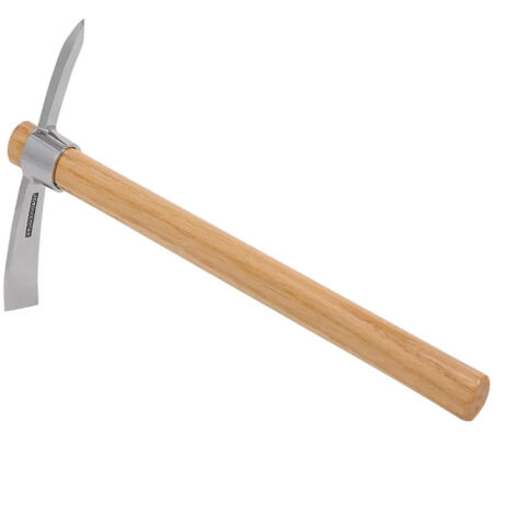 Pioche fonctionnelle en acier inoxydable pour l'extérieur, piolet, piolet d'alpinisme, hache, outils de jardin