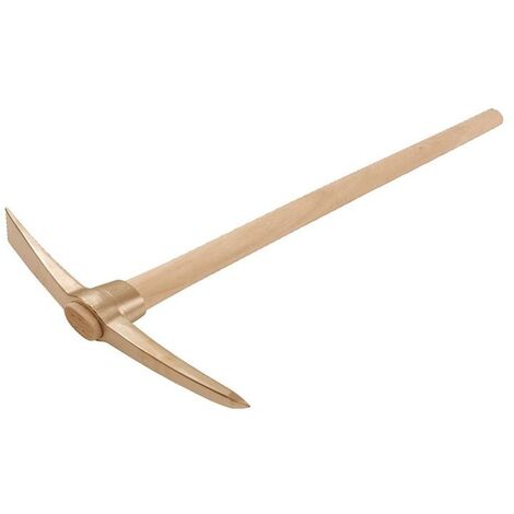 Pioche poids 3,5 kg longueur 950 mm sans étincelles