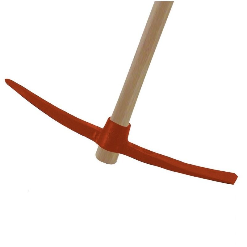 Mermier - Pioche terrassier essentiel en acier 2,5kg avec manche bois brut 90cm 985106