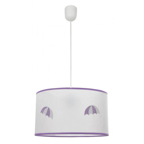 Pioggia pendente 1xe27 lilla regx30d