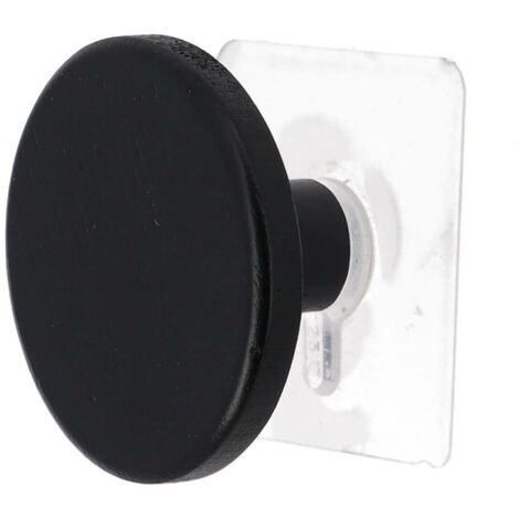 Piolo di bambù d6,5cm dipinto su adesivo - nero - Tendance