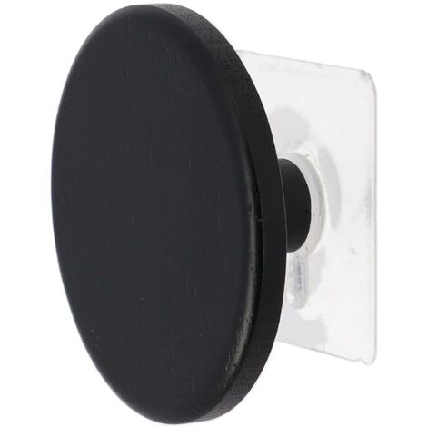 Piolo di bambù d8,5cm dipinto su adesivo - nero - Tendance