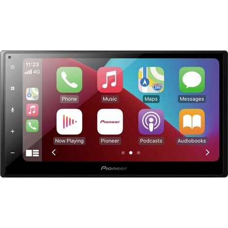 Pioneer SPH-DA160DAB Autoradio 2 DIN port pour commande au volant, connexion possible à une caméra de recul, kit mains libres bluetooth, tuner DAB+ Y444372