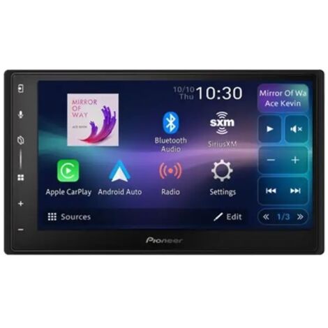 Pioneer SPH-DA77DAB Ricevitore multimediale per auto Nero Wi-Fi Bluetooth