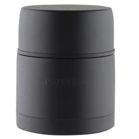 Pioneer Vacuum 0.5 Litre Stainless Steel Black Soup Flask