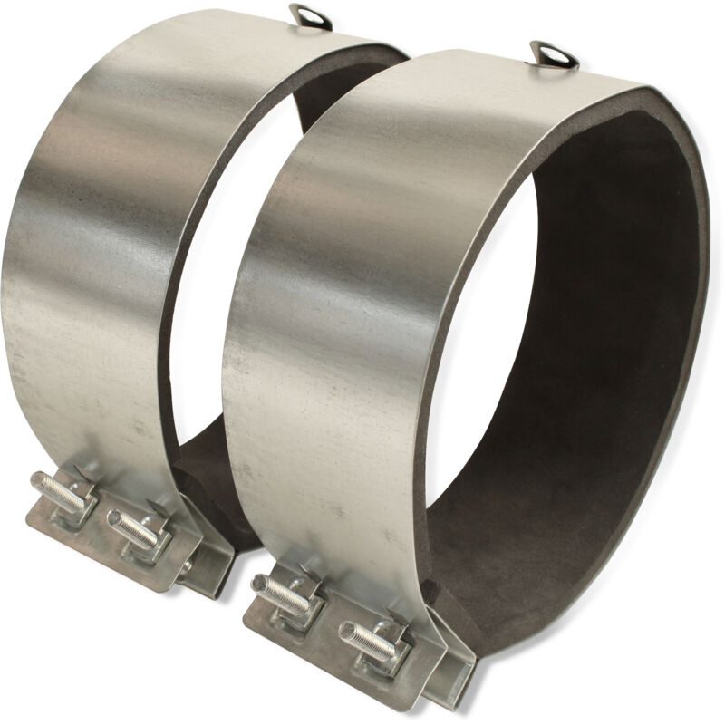 Image of Set of Steel Sheet Pipe Clamp&hellip;
