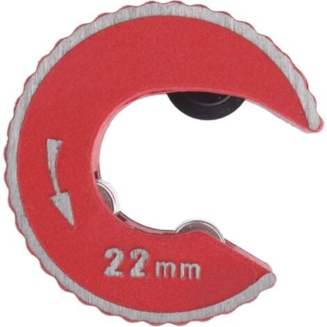 Pipe Cutter, Ratchet Pipe Cutter for Copper Pipes to Remove External Burrs, Zinc Alloy Copper Pipe Cutter for 22mm Copper Pipes