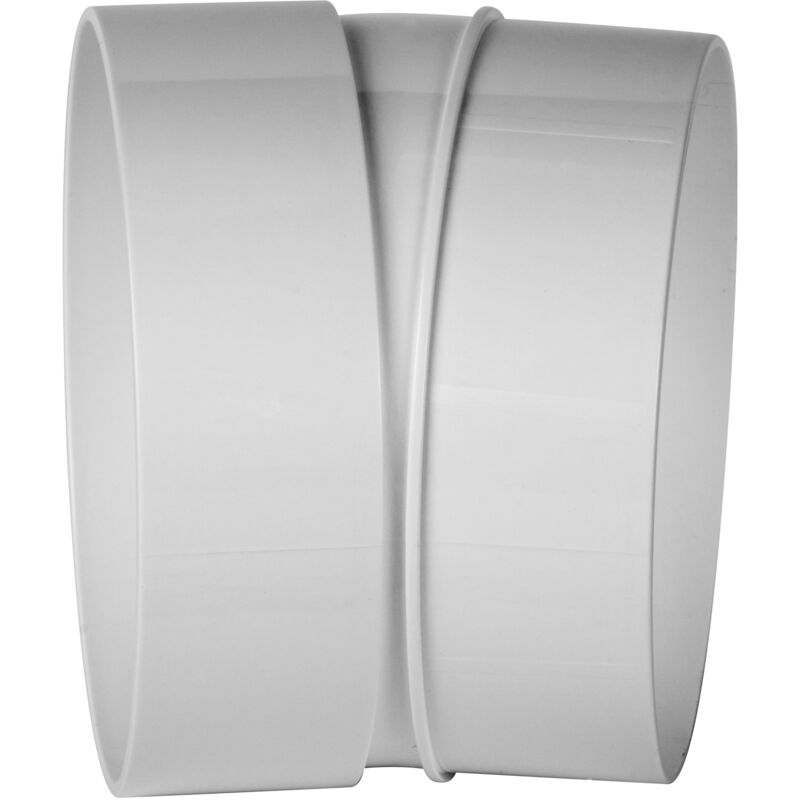 Image of Pipe elbow 15° Circular pvc 100