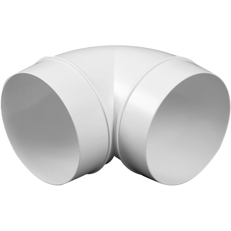 Image of Pipe elbow 90° Circular pvc 100