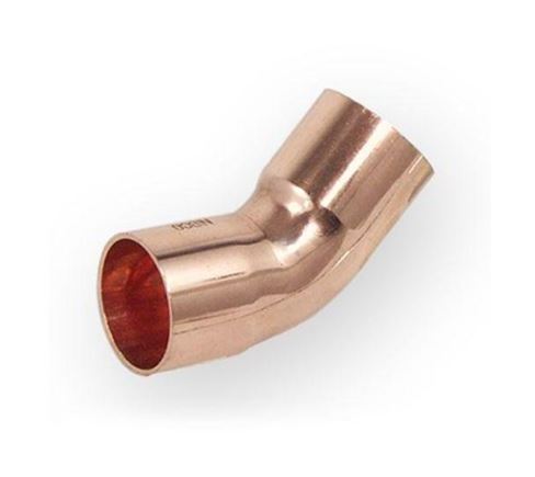 Conex - Pipe Fitting Bow Elbow Copper Solder Female x Female 15mm Diameter 45deg Angle