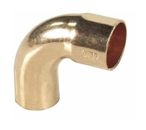 Conex - Pipe Fitting Bow Elbow Copper Solder Male x Female 15mm Diameter 90deg Angle