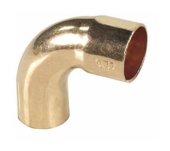 Conex - Pipe Fitting Bow Elbow Copper Solder Male x Female 18mm Diameter 90deg Angle
