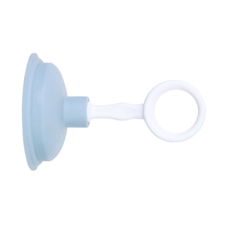 PIPE-FORCE Professioneller Pömpel – Spülbeckenpömpel mit überragender Saugkraft, Blau, 10,5 x 16,5 cm, PP/PE (1 Stück)