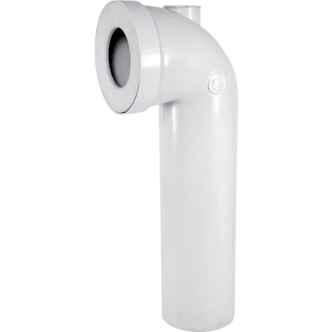 Pipe longue WC avec piquage Ø 100 - GRANDSIRE