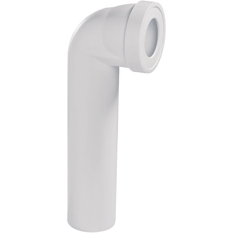 pipe rigide longue coudée - mâle - diamètre 100mm - longueur 39.5 cm - basic segment 70720085