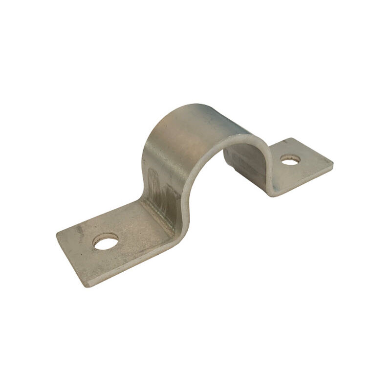 Pipe Saddle Clamp - Anchor - 18 mm id, 16 mm ih, 25 x 3 mm T304 Stainless Steel (A2)