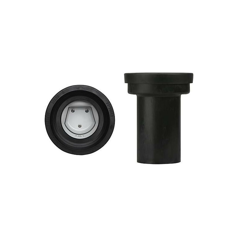 Banyo - Pipe wc en pe droit + barrage anti-rats,montage encastré,DN 90