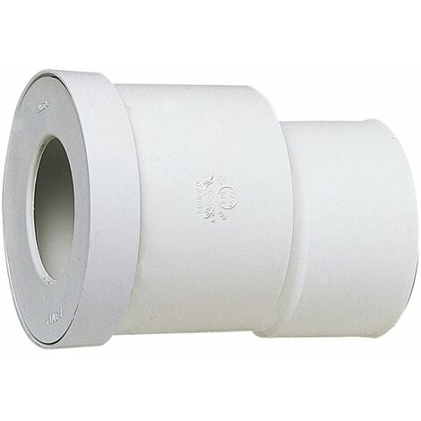 Bague et joint pipe wc rigide, pour sortie de cuvette, WIRQUIN l.2.4 x  H.22.5