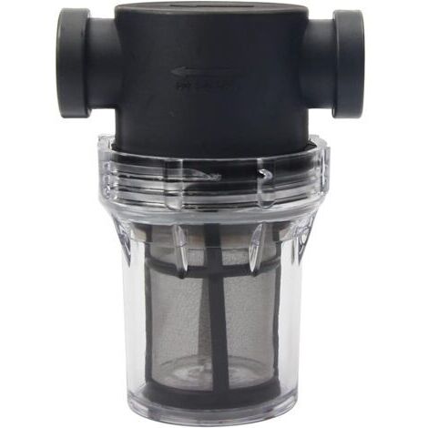 Pipeline Filtre pour pompe à eau 1/2" avec tamis en acier inoxydable 100 mailles, filtre en maille en ligne pour arrosage du jardin
