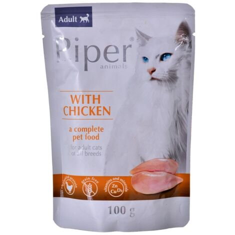 Piper gatto con Chickn 100 g
