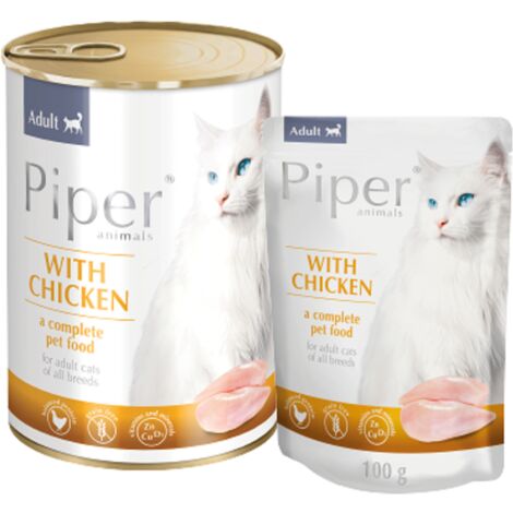 Piper gatto con Chickn 400 g