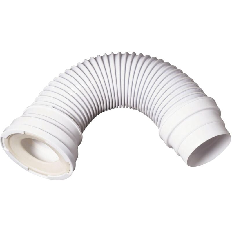 Jardibric - Pipe wc Souple Ø93/100 – Longueur 320 à 520 mm – Emboîture Ø80/105 – Idéal pour wc Déporté ou Rénovation