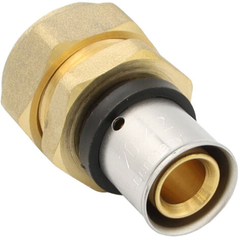Pipetec Pressfitting Übergang Verbundrohr 20x2 auf 22mm Kupferrohr TH