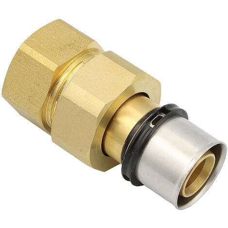 Pipetec Pressfitting Verschraubung 26x3 mm 1 Zoll IG TH Kontur