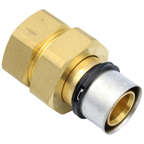 Pipetec Pressfitting Verschraubung 32x3 mm 1 1/4 Zoll IG TH Kontur