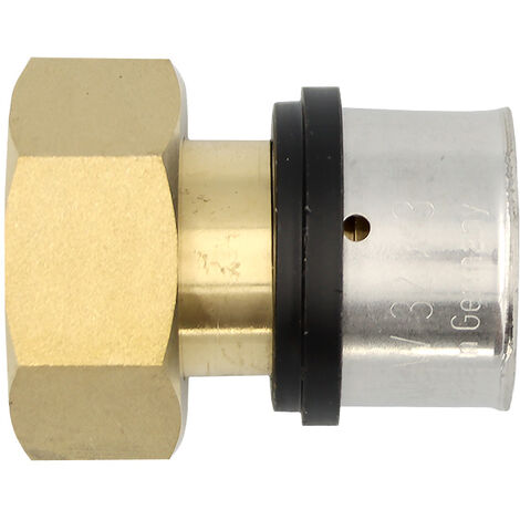 Pipetec Pressfitting Verschraubung Übergang 32x3 mm 1 Zoll IG TH