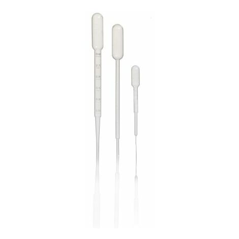 Pipette, 3ml, , graduée, en Polyéthylène basse densité ( Prix pour Boîte de 3000 )