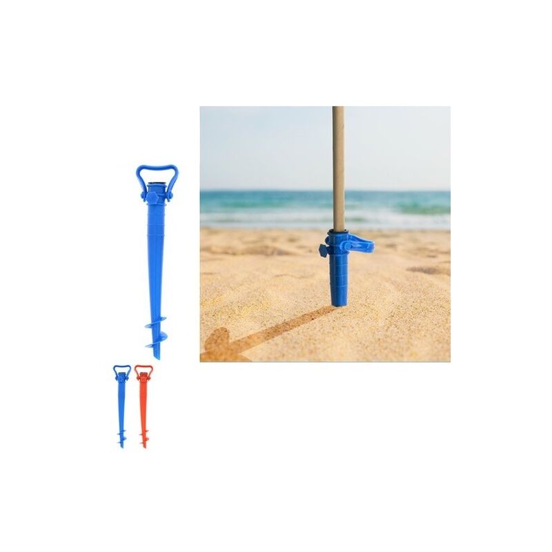 Fomax - Pique de parasol pour plage - dimension 45cm - couleur aléatoire - Aléatoire