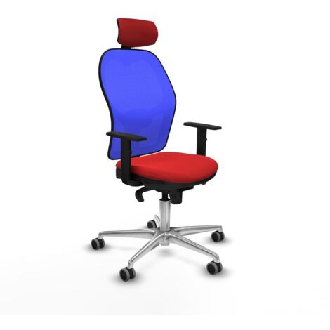 Piqueras y Crespo 1D086G2 Silla de oficina roja ergonómica