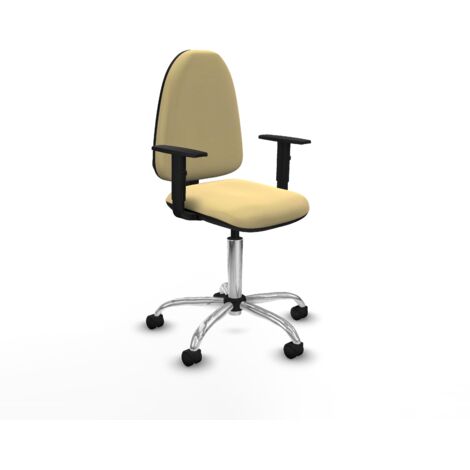 Piqueras y Crespo Aýna CP chaise crème bureau confortable