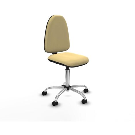 Piqueras y Crespo Aýna Silla de oficina crema cómoda