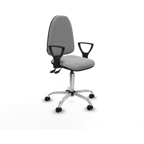 Piqueras y Crespo Aýna Silla de Oficina Gris Claro
