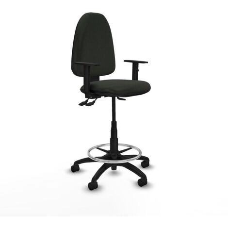 Piqueras y Crespo Aýna Tabouret de Bureau Noir Confortable