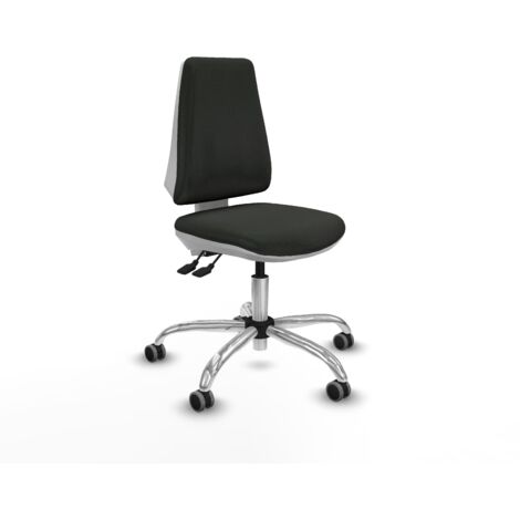 Piqueras y Crespo B00056G silla escritorio negra ergonómica