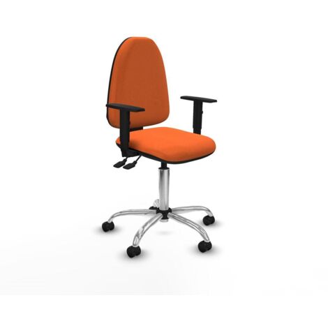 Piqueras y Crespo B1D05RP Chaise de bureau orange ergonomique