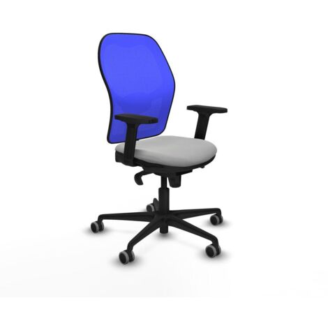 Piqueras y Crespo chaise de bureau gris clair ergonomique