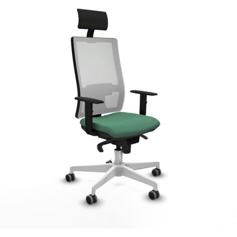 Piqueras y Crespo Chaise de Bureau Vert Émeraude Confort