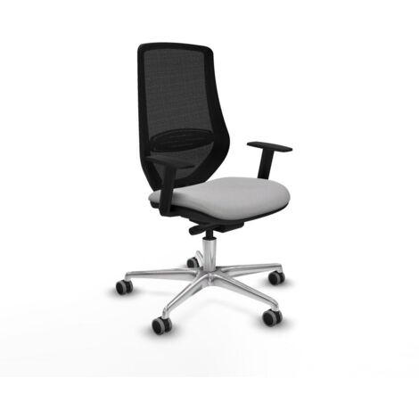Piqueras y Crespo D086G0W Silla de oficina gris claro