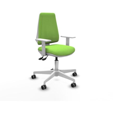 Piqueras y Crespo Elche Chaise de bureau blanc confortable