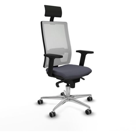 Piqueras y Crespo Horna Chaise Bureau Gris Foncé
